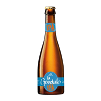 Photographie d'une bouteille de bière La Goudale IPA 33cl