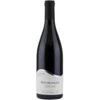 Photographie d'une bouteille de vin rouge bourgogne pinot noir domaine garrey aoc rouge 2023 75 cl