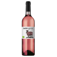 Photographie d'une bouteille de vin rosé chateau marie plaisance le brin bio