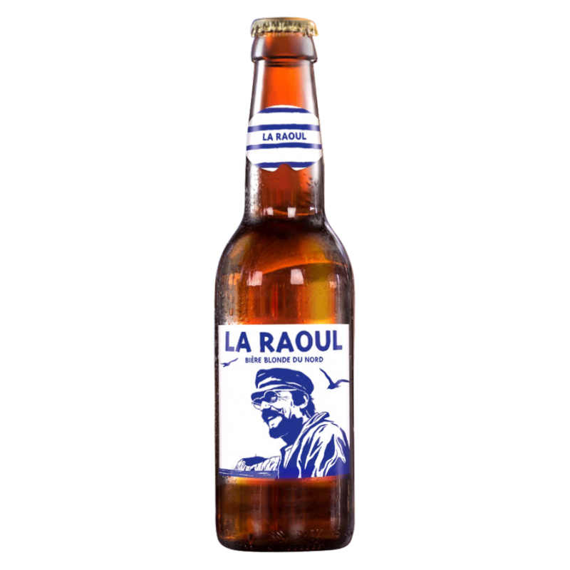 Photographie d'une bouteille de bière La Raoul 33cl