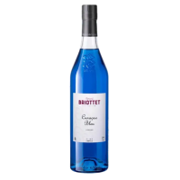 Photographie d'une bouteille de Liqueur de Curaçao Edmond Briottet 70 cl