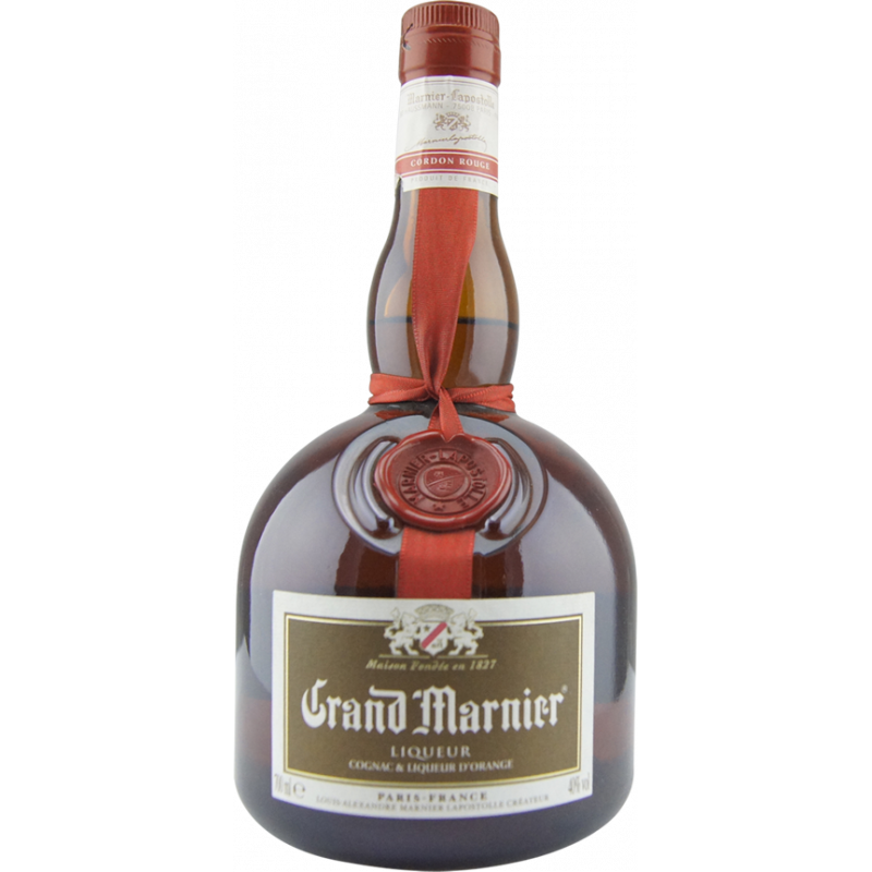 Photographie d'une bouteille de Grand Marnier Cordon Rouge