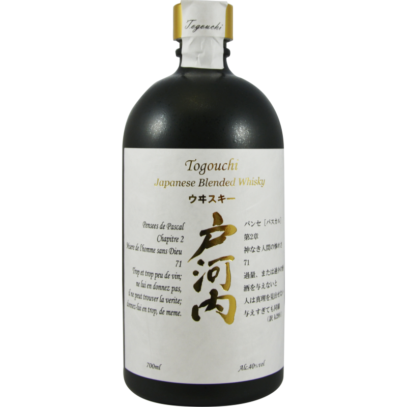 Photographie d'une bouteille de Whisky Togouchi Kiwami