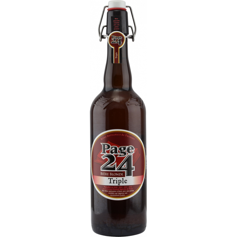 Photographie d'une bouteille de bière Page 24 Triple 75cl