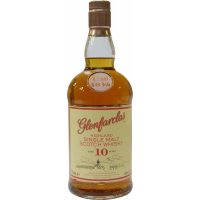 Photographie d'une bouteille de Whisky Glenfarclas 10 Ans