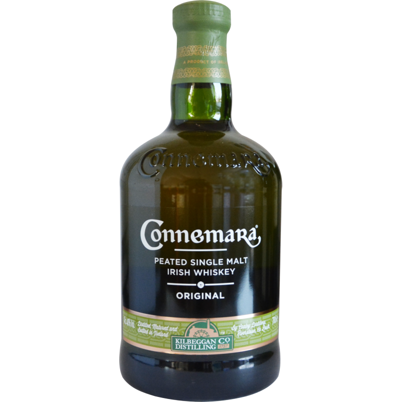 Photographie d'une bouteille de Whisky Connemara Orginal