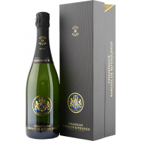 Photographie d'une bouteille de CHAMPAGNE BARONS ROTHSCHILD BRUT COFFRET