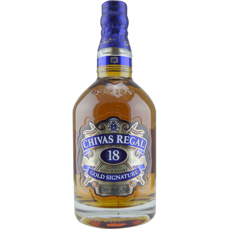 Whisky Chivas Regal 18 ans  Alcools fins et spiritueux de qualité