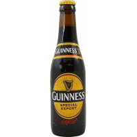 Photographie d'une bouteille de bière GUINNESS