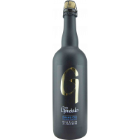 Photographie d'une bouteille de bière G de Goudale Grand Cru 75cl