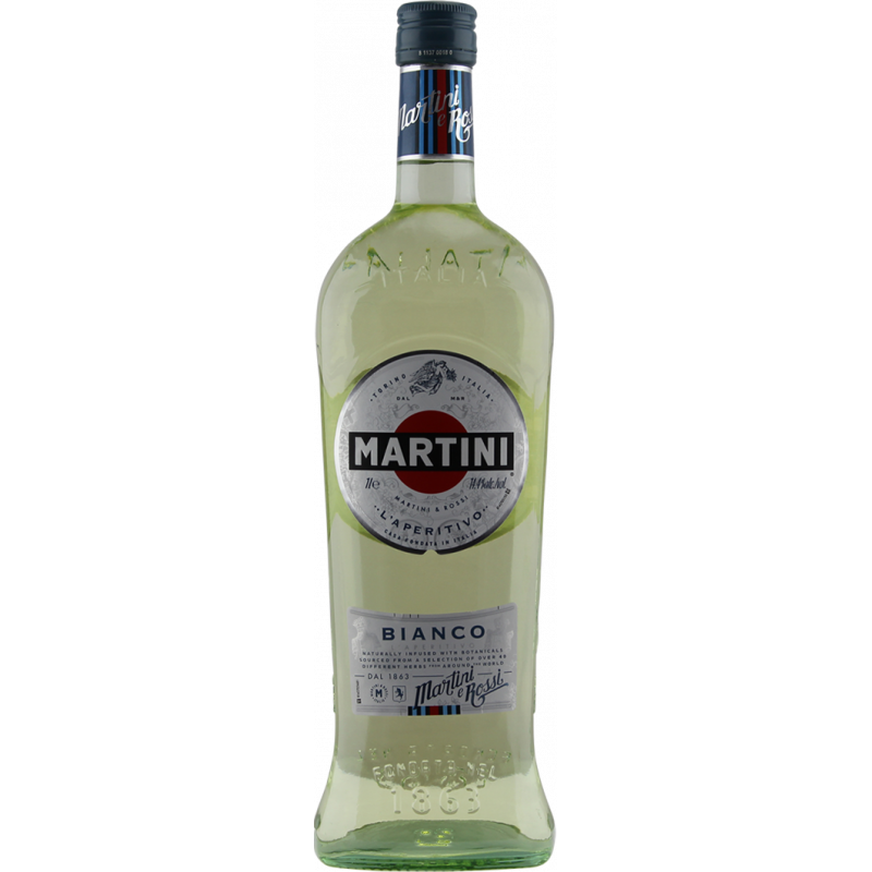 Photographie d'une bouteille de Martini Bianco