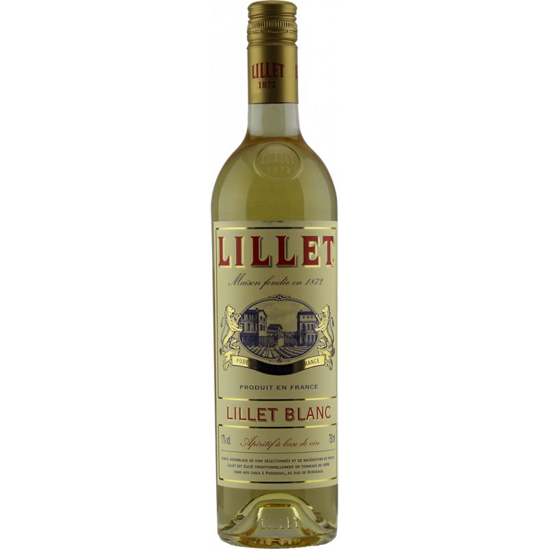 Photographie d'une bouteille de Lillet Blanc