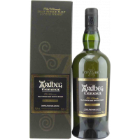 Photographie d'une bouteille de Whisky Ardbeg Uigeadail