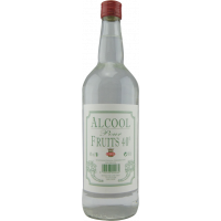 Photographie d'une bouteille de alcool pour fruits 1l