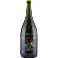 Photographie d'une bouteille de bière Big Chouffe 1.5L