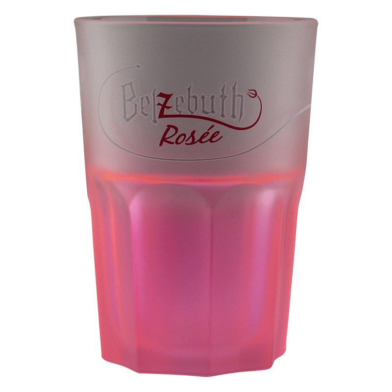 Verre Belzebuth Rose