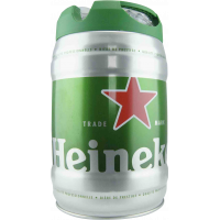 Photographie d'un fût de bière HEINEKEN 5 L