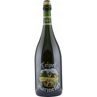 Photographie d'une bouteille de bière Tripel Karmeliet 1.5L