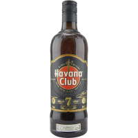 Photographie d'une bouteille de Rhum Havana Club 7 ans