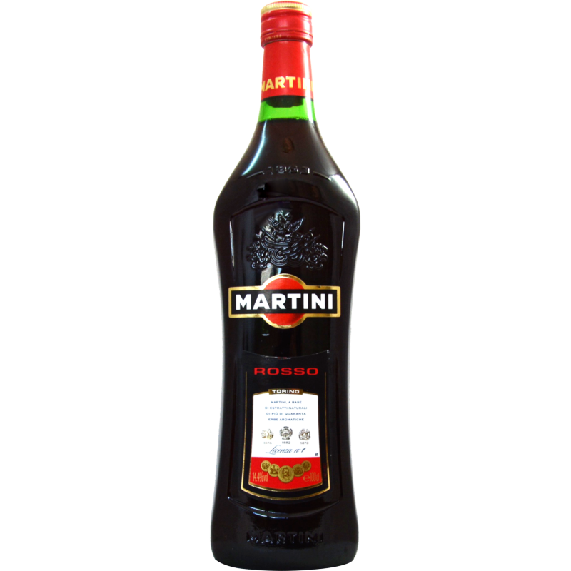 Photographie d'une bouteille de Martini Rosso