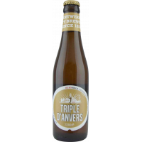 Photographie d'une bouteille de bière Triple d'Anvers 33cl