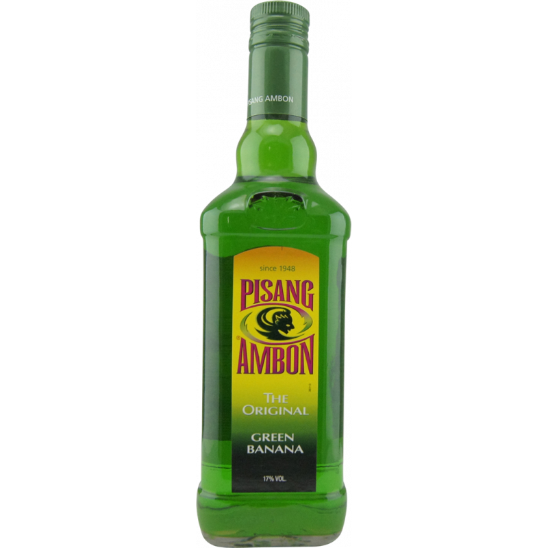 Photographie d'une bouteille de Pisang Ambon