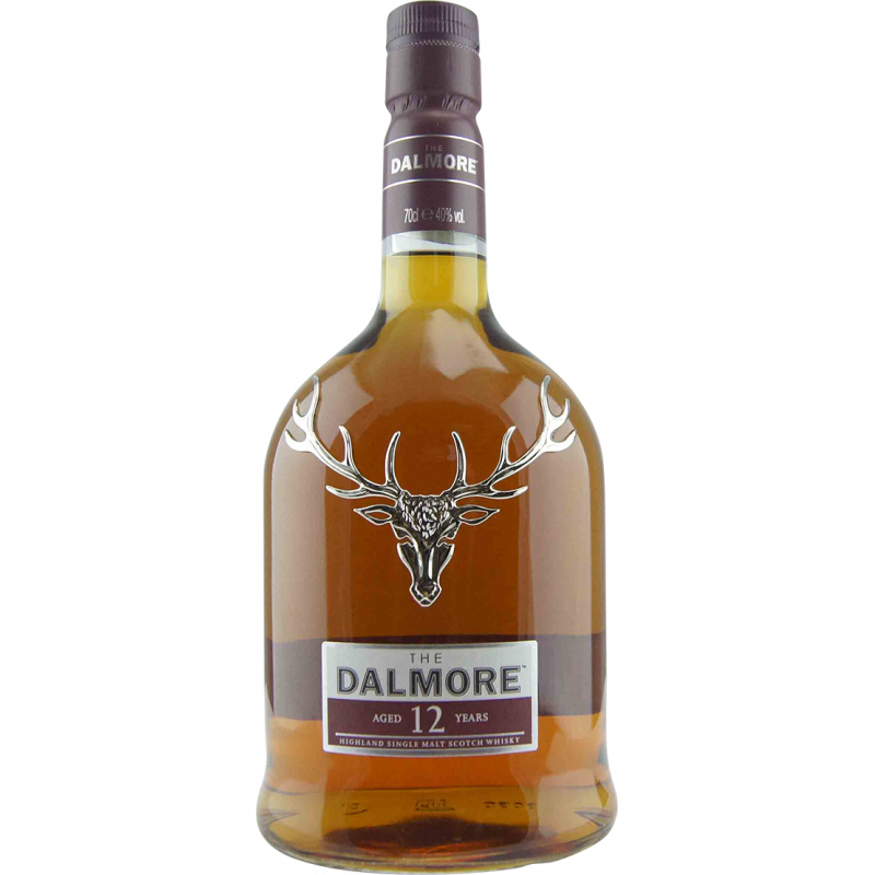 Photographie d'une bouteille de Whisky Dalmore 12 ans