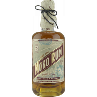 Photographie d'une bouteille de Rhum Moko 8 ans