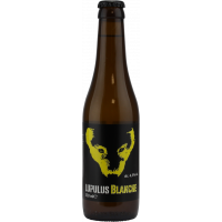 Photographie d'une bouteille de bière Lupulus Blanche 33cl