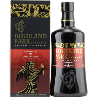 Photographie d'une bouteille de Whisky Highland Park Valkyrie