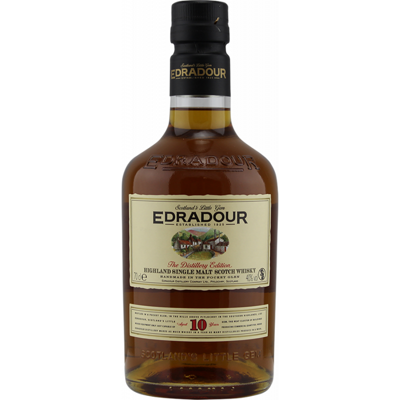 Photographie d'une bouteille de Whisky Edradour 10 ans