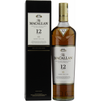 Photographie d'une bouteille de Whisky The Macallan Sherry Oak 12 ans