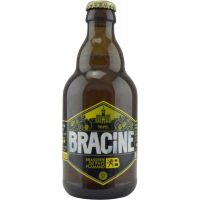 Photographie d'une bouteille de bière Bracine Triple 33cl