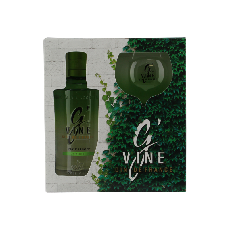 Photographie d'une bouteille de Coffret Gin G Vine Floraison