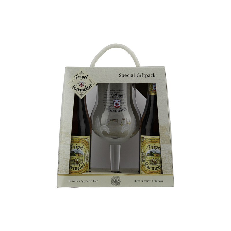 Karmeliet Coffret 4 bouteilles + 1 verre - Belbiere