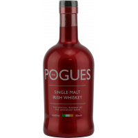 Photographie d'une bouteille de Whisky The Pogues Single Malt