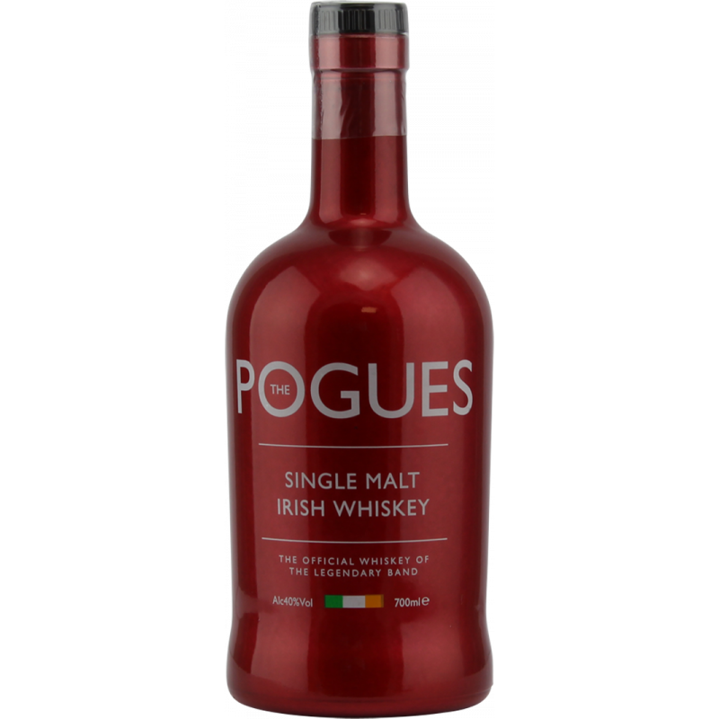 Photographie d'une bouteille de Whisky The Pogues Single Malt