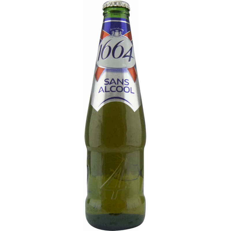 1664 sans alcool 33cl  Le meilleur de la bière en bouteilles