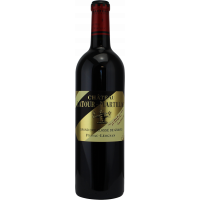 Photographie d'une bouteille de vin rouge CHATEAU LATOUR MARTILLAC