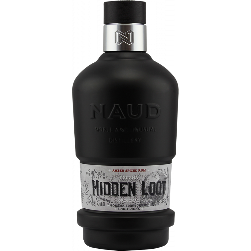 Photographie d'une bouteille de Rhum Hidden Loot Spiced