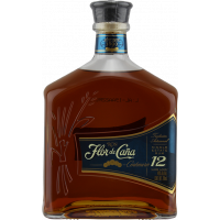 Photographie d'une bouteille de RHUM FLOR DE CANA 12ANS