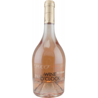 Photographie d'une bouteille de vin rosé Wine O'Clock IGP Méditerranée 75 cl