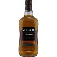 Photographie d'une bouteille de Whisky Jura Seven Wood