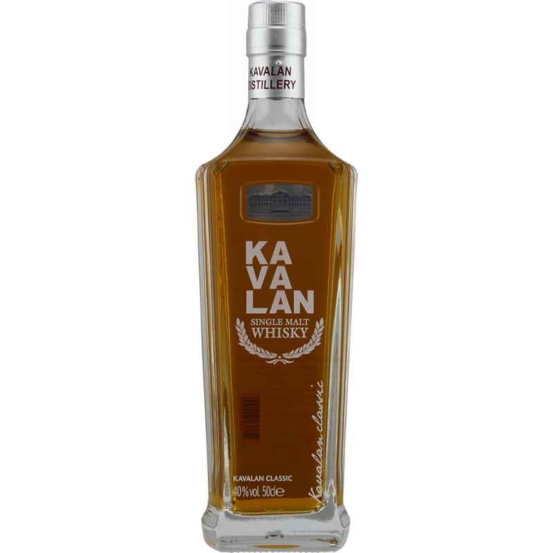 Photographie d'une bouteille de WHISKY KAVALAN CLASSIC