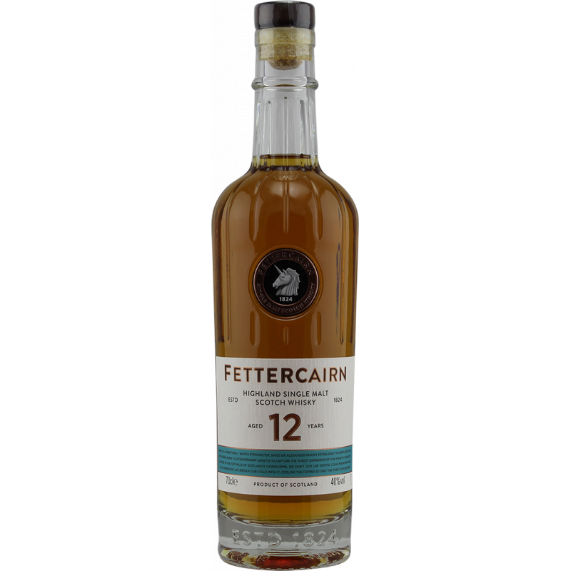 Photographie d'une bouteille de Whisky Fettercairn 12 ans