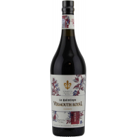 Photographie d'une bouteille de Vermouth Royal la Quintinye