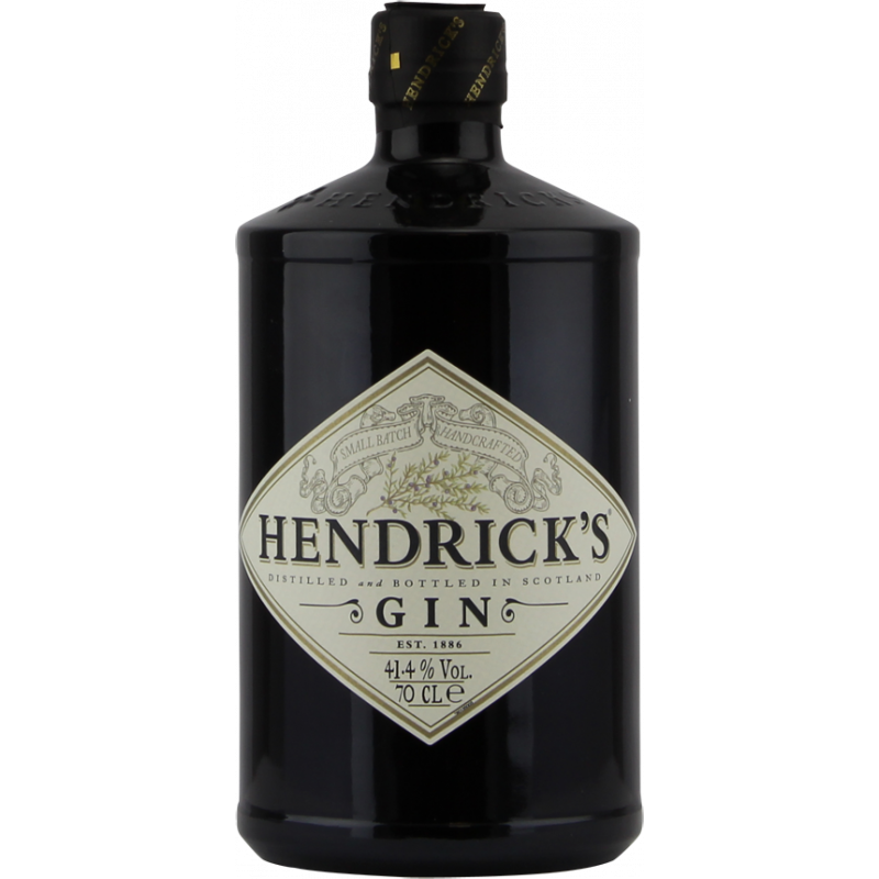 Photographie d'une bouteille de Gin Hendrick's Scotland