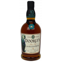 Photographie d'une bouteille de Rhum Doorly's 12 ans