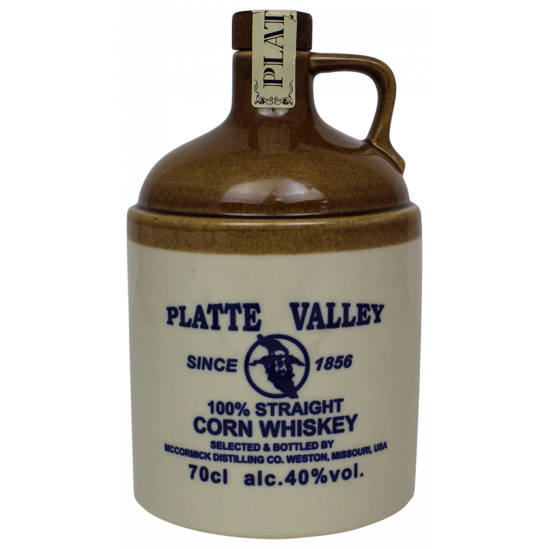 Photographie d'une bouteille de Whisky Platte Valley