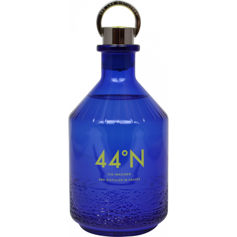 Photographie d'une bouteille de Gin 44°N
